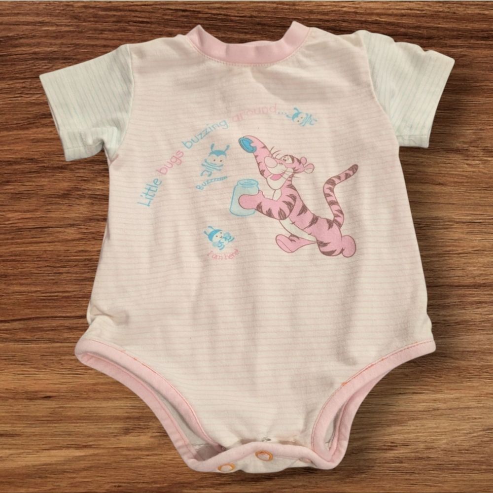 Disney Winnie The Pooh Tigger Vintage Pastel Outfit Infant
